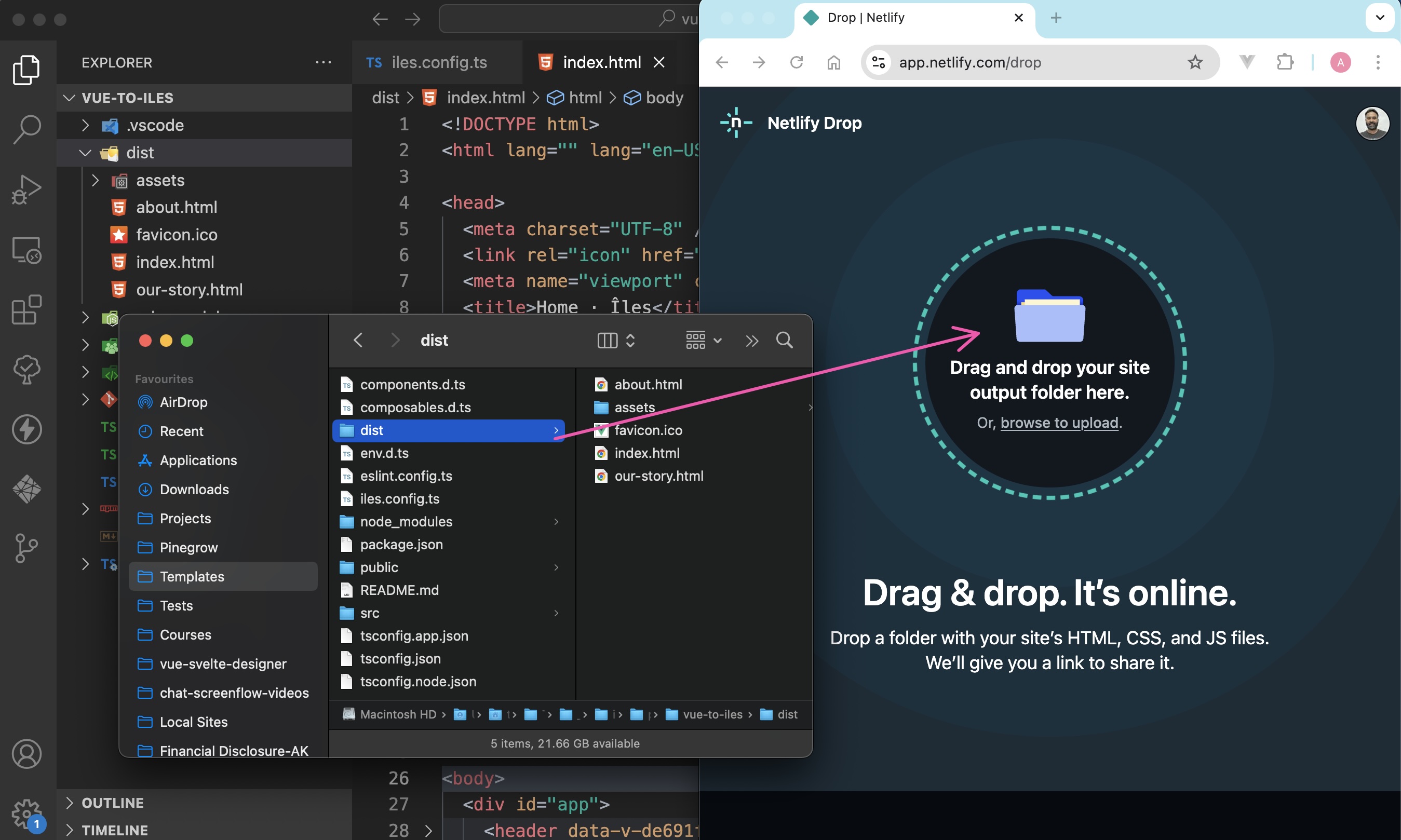 Netlify Drop